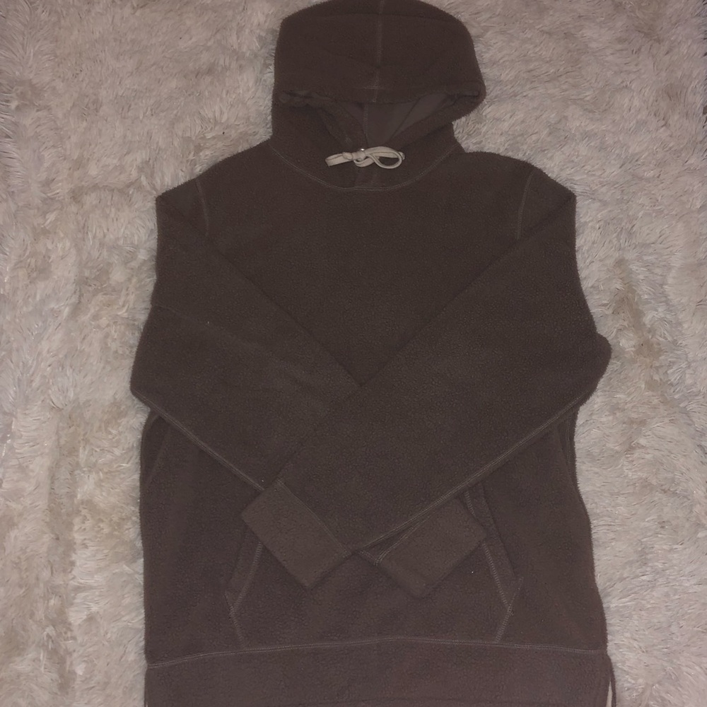 Oversized Abercrombie and Fitch teddy sweatshirt